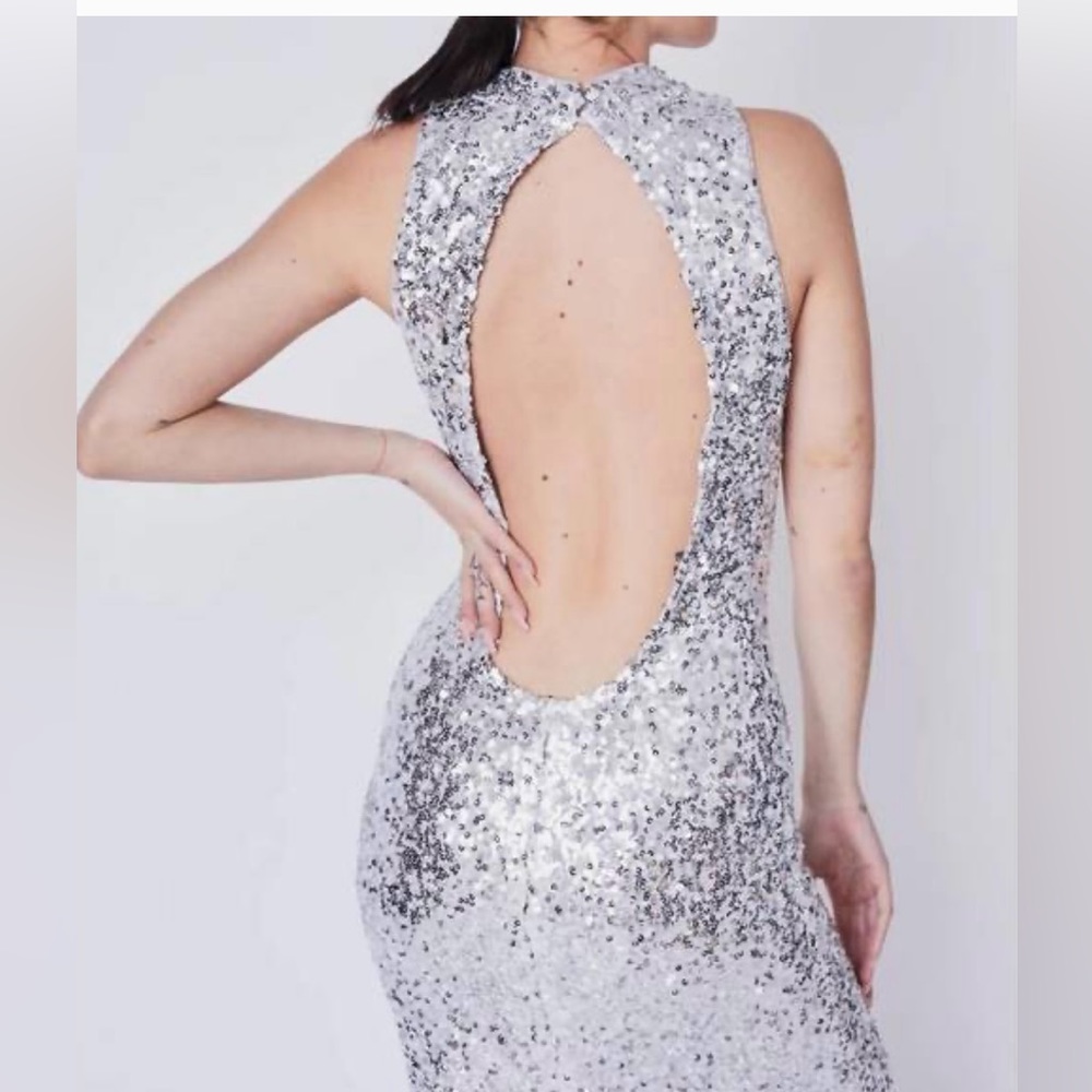 Deluc Nucci Sequin Gown in M - Picture 4 of 6